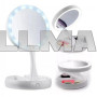 Зеркало для макияжа с LED подсветкой круглое My Fold Jin Ge JG-988